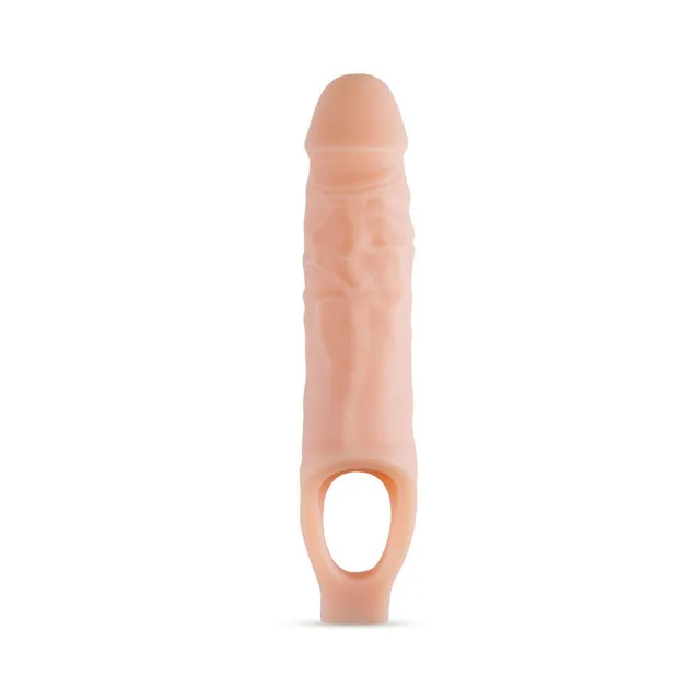 Front view of beige Performance Plus 9-inch sheath with oval sling