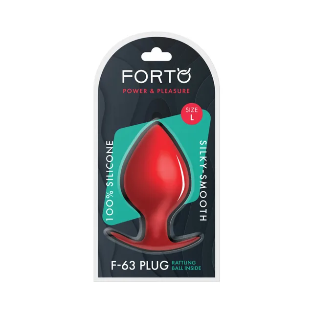 Forto F-63 Rattler large red plug in retail package