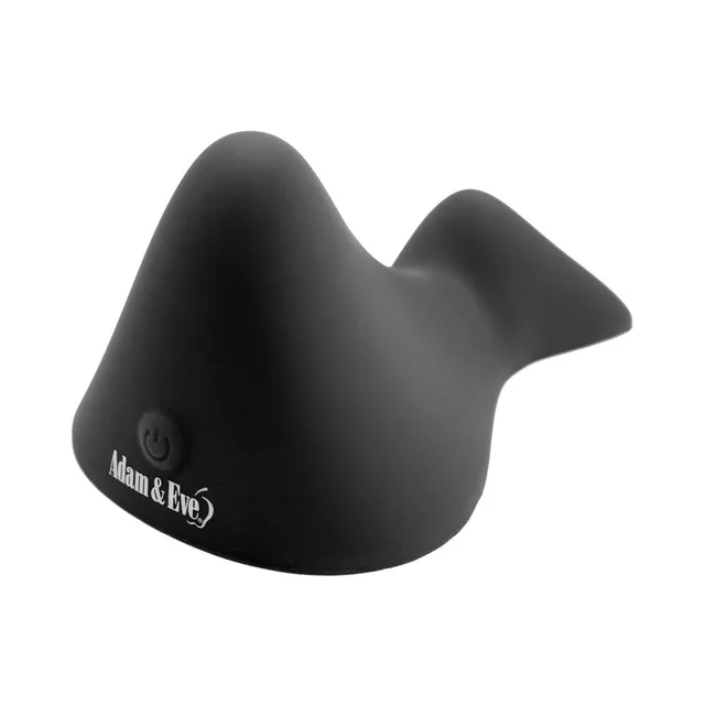 Front view of black Rumbling Rider sculpted saddle with two raised contours