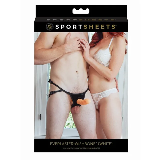 Sportsheets Everlaster Wishbone strap-on harness retail package