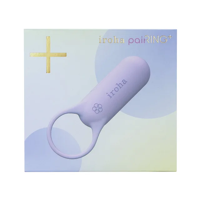 Retail box for TENGA iroha paiRING Plus very peri ring-handle vibrator