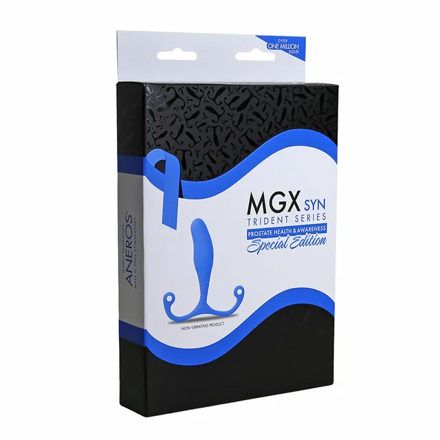 Aneros MGX Syn Trident blue special edition retail box