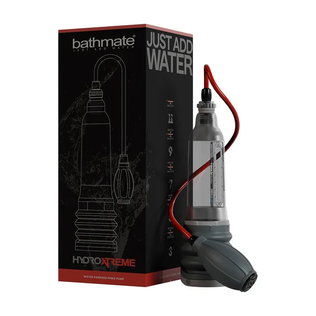 Bathmate HydroXtreme6 clear pump-only unit with retail box