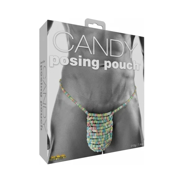 Hott Products Candy Posing Pouch in black retail box