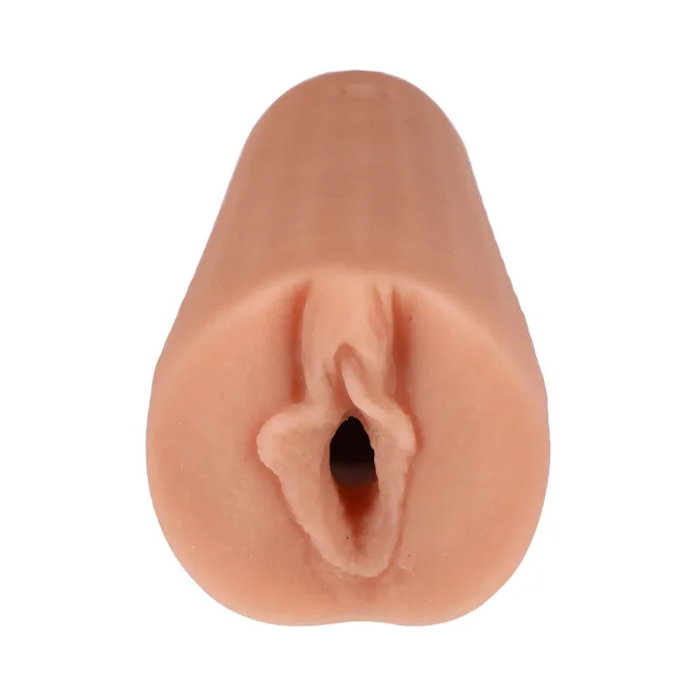 Doc Johnson Mia Malkova Pocket Stroker front view of molded opening