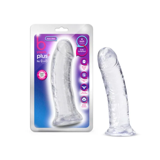 clear B Yours Plus Roar 'n' Ride beside retail package