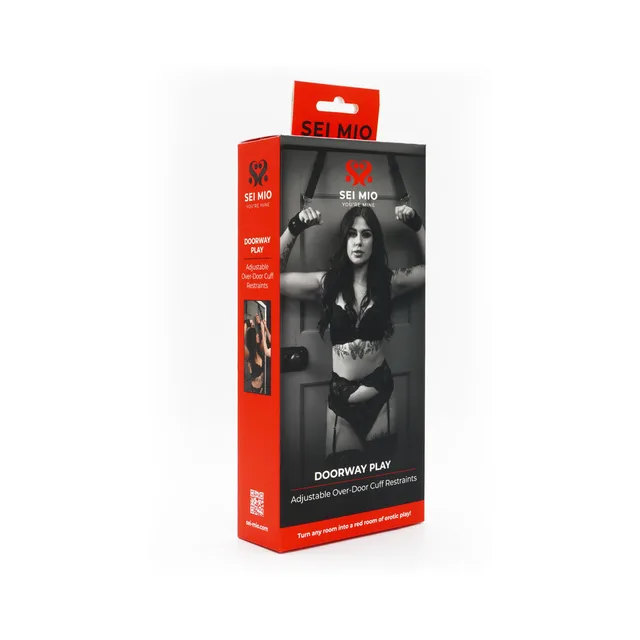 SEI MIO Doorway Control adjustable over-door cuff retail box