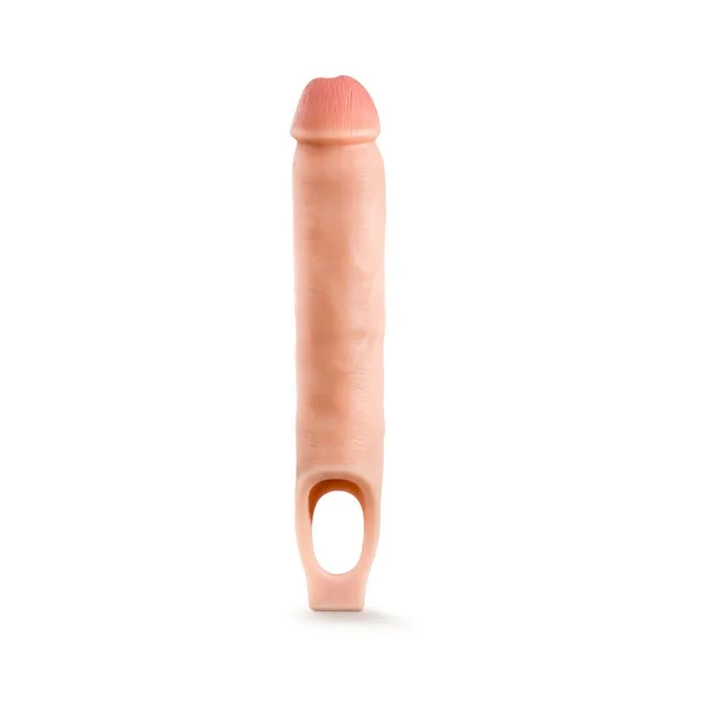 Front view of beige Performance Plus 11.5-inch sheath with oval sling
