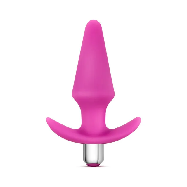 Luxe Discover Pink front view of geometric shaft and winged base