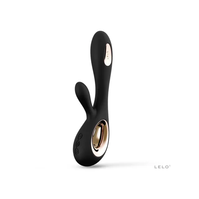 Black SORAYA WAVE standing with two curved arms
