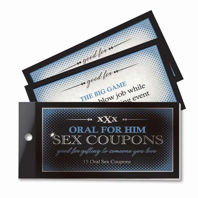 black and blue Oral Adventures for Him booklet with silver side fastener