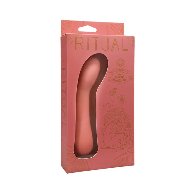 Coral RITUAL Zen curved vibrator in window retail box