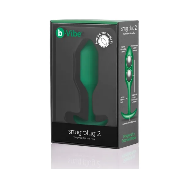 b-Vibe Snug Plug 2 green retail box