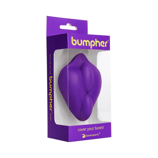 Banana Pants BumpHer purple silicone dildo-base cover inside front retail package