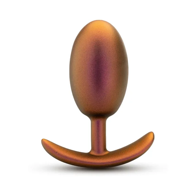 Blush Matrix Neutron Cosmic Copper silicone plug copper oval plug front view