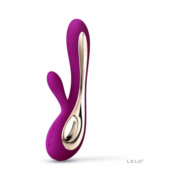 Deep Rose SORAYA 2 with curved arms and gold-tone handle