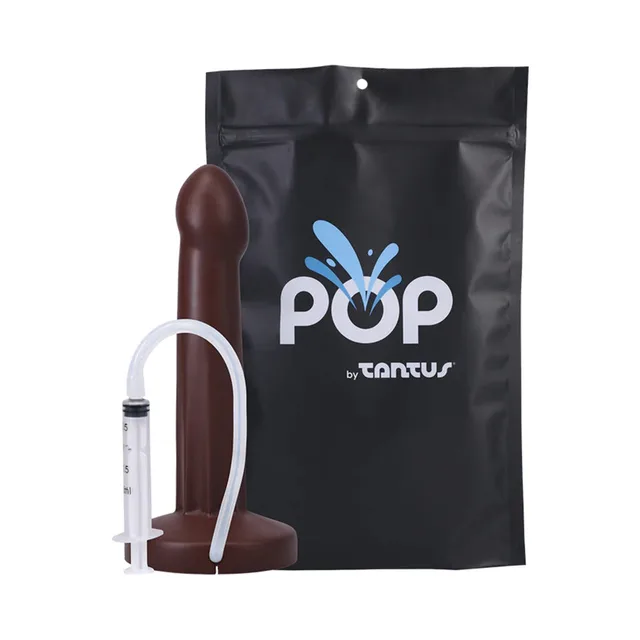 Espresso Tantus POP kit with black bag syringe and clear tube