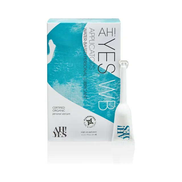 AH YES WB turquoise six-pack box with white applicator