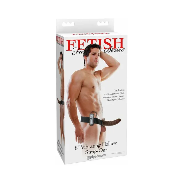 Pipedream Fetish Fantasy Vibrating Strap-On retail box front