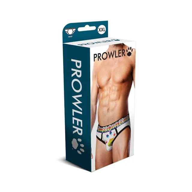 Prowler white oversized paw brief XL-2XL retail box