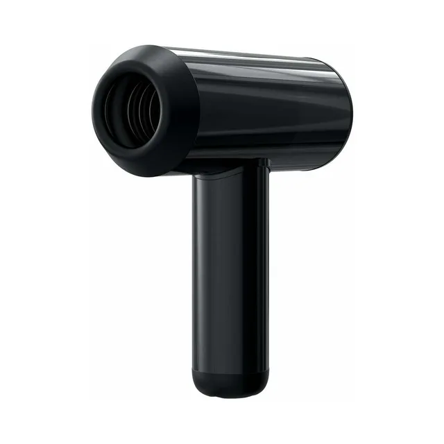 PDX Elite Hydrobator black T-handle stroker front left angle with wide ring opening and vertical side handle