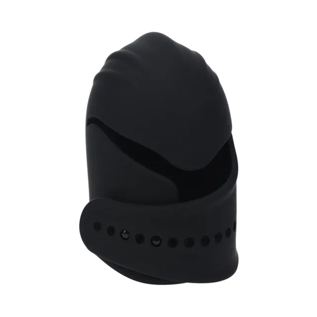 Black LEVELZ adjustable head stimulator with rounded cap