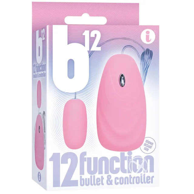 The 9s B12 Pink Bullet and Remote pink bullet controller and pink white retail carton