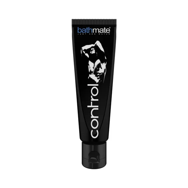 Bathmate Control Slim Black Squeeze Tube front view