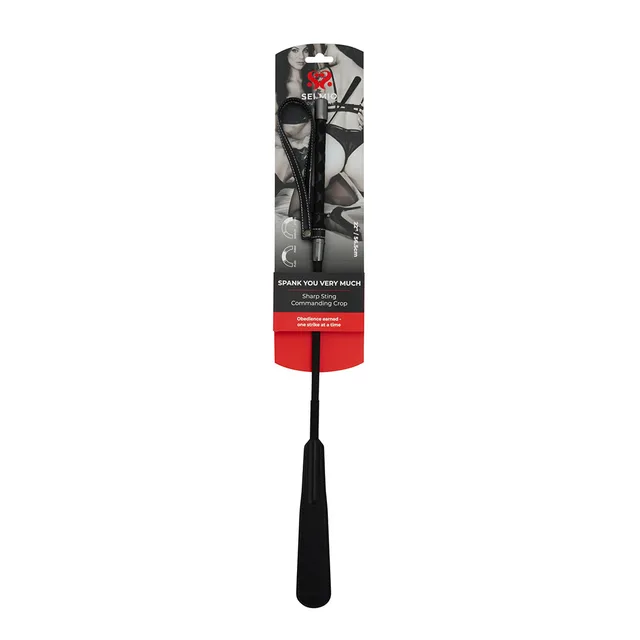 SEI MIO Spank You Very Much riding crop in retail package