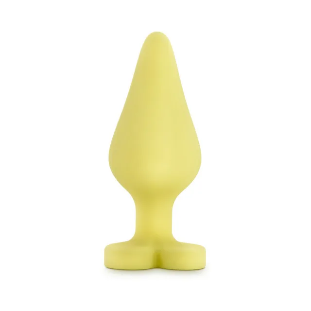 Naughty Candy Hearts Spank Me upright tapered plug with heart base