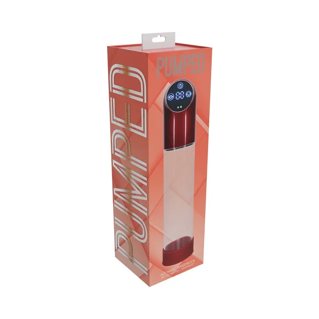 Shots PUMPED metallic red automatic vacuum pump retail box