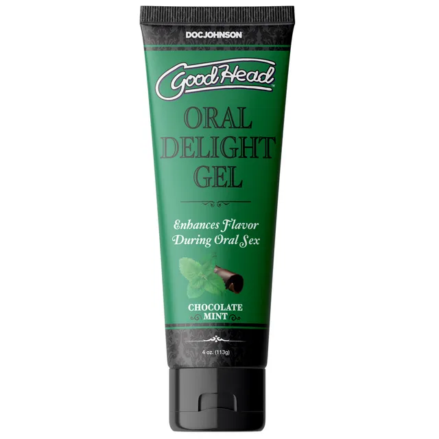 Green GoodHead Chocolate Mint Gel 4 oz squeeze tube