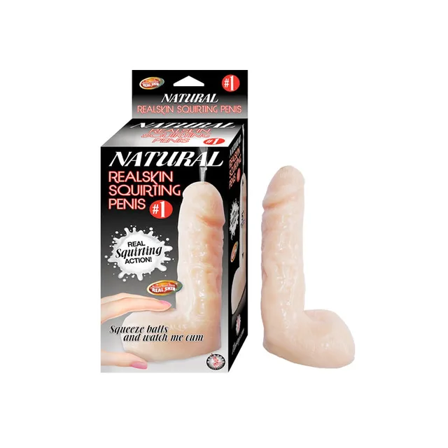 Nasstoys Natural Realskin Beige Model 1 beside black orange retail carton