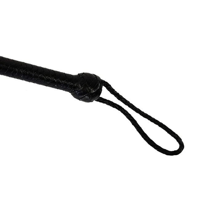 Close-up of Prowler RED Turkish Knot handle and wrist loop