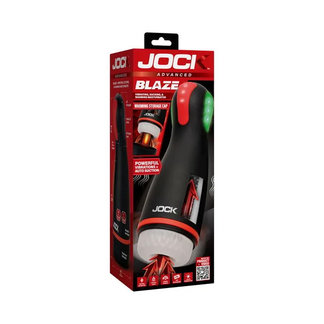 JOCK Advanced Blaze black masturbator in retail box