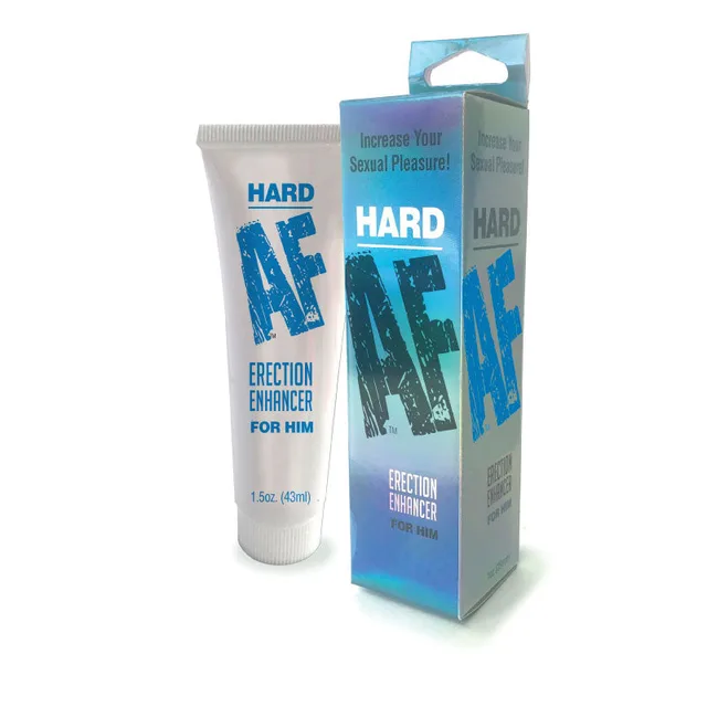 Little Genie Hard AF 1.5 fl oz white tube and blue box