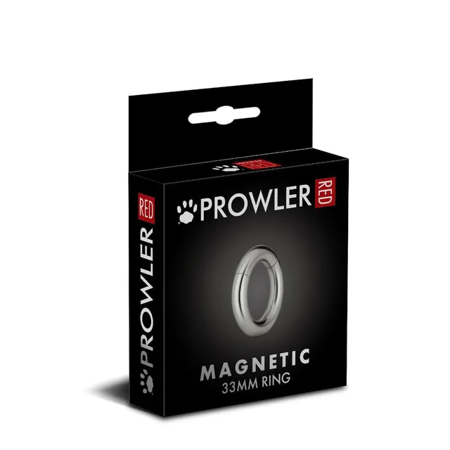 Prowler RED 33mm magnetic ring retail box