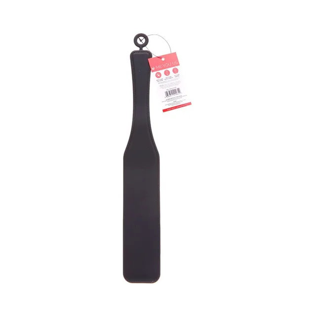 Rear view of Me You Us paddle and product tag