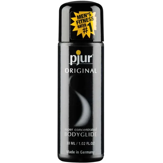 Pjur Original 30 ml silicone lubricant in compact black bottle