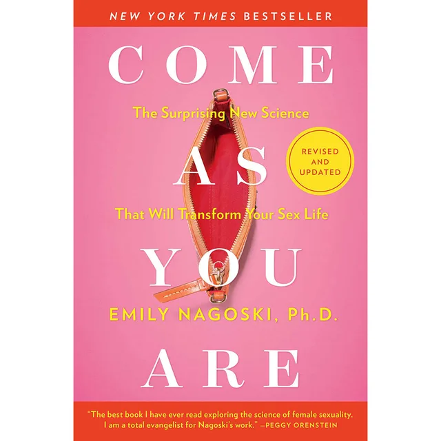 pink Come As You Are paperback with spaced white title and yellow subtitle text