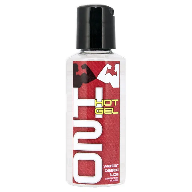 Elbow Grease H2O Hot Gel 2.4 oz bottle with red label
