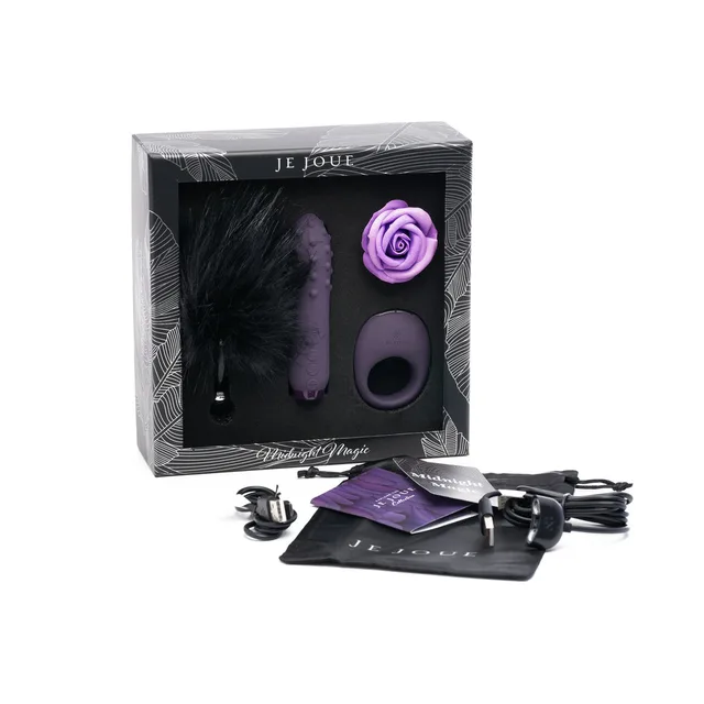 Je Joue Midnight Magic purple gift set and boxed contents