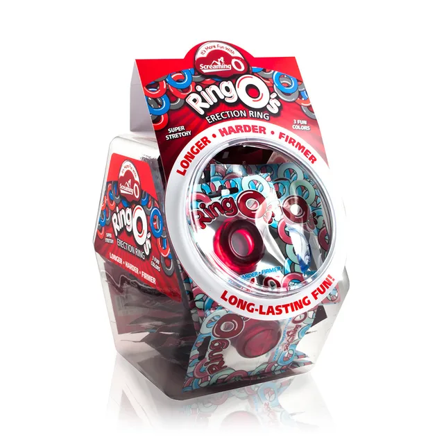 Screaming O RingO 36-piece assorted ring display bowl