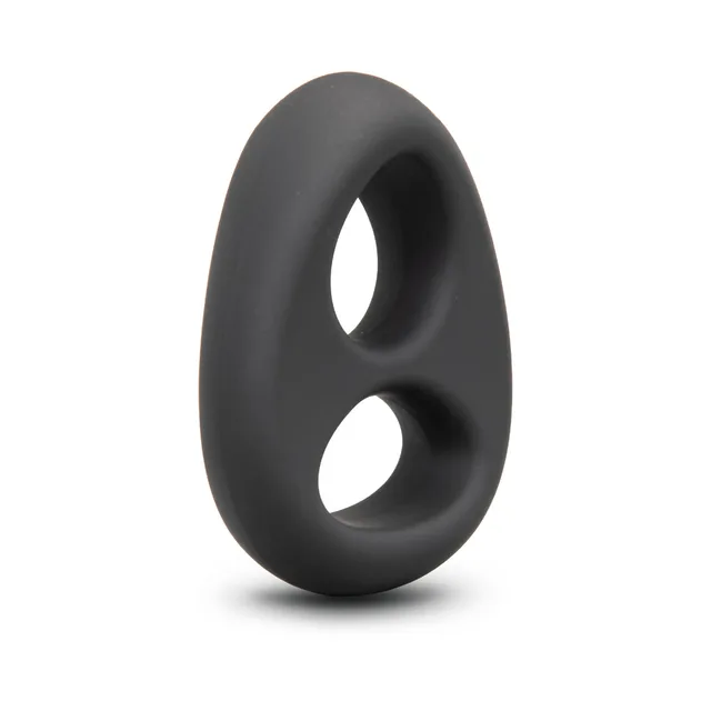 b-Vibe Flex Ring Eight black C-ring isolated product view