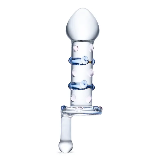 Glas Candy Land Juicer upright glass piece with curved handle