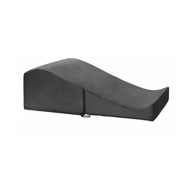 Lush Black Liberator Flip Ramp arranged as long curved two-piece support