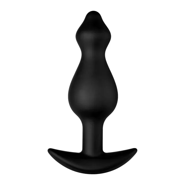 Front view of large black F-78 two-bulb plug