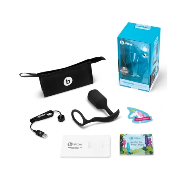 XL black Snug and Tug with pouch cable box and accessories