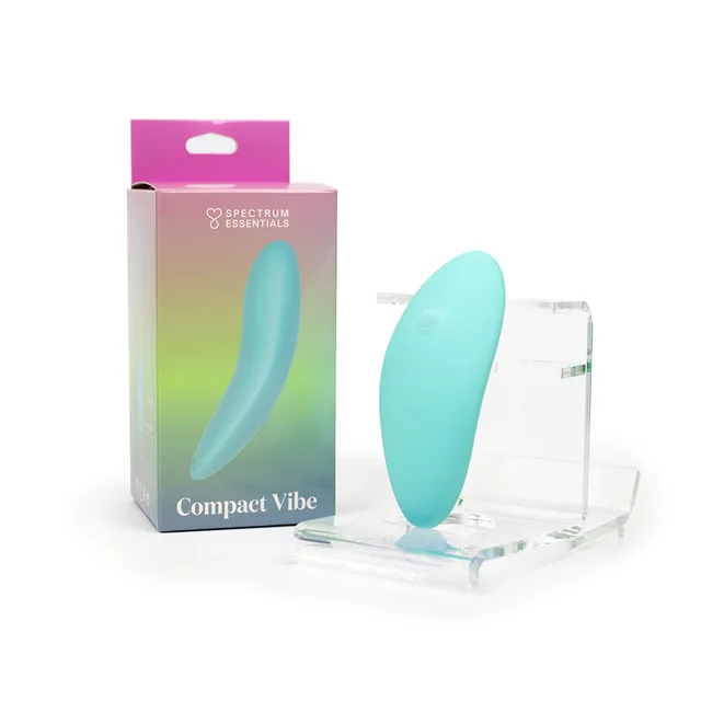 Aqua Spectrum Essentials compact vibrator beside its retail box