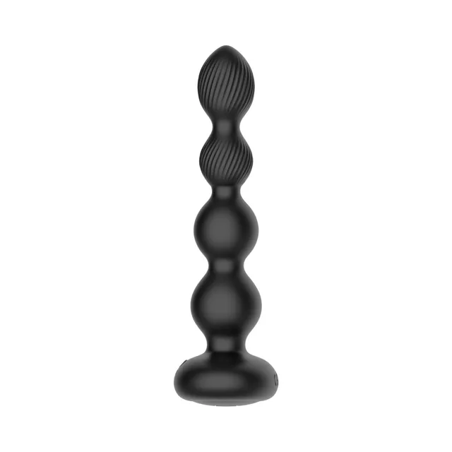 Front view of black Nexus Tornado with five graduated rounded sections
